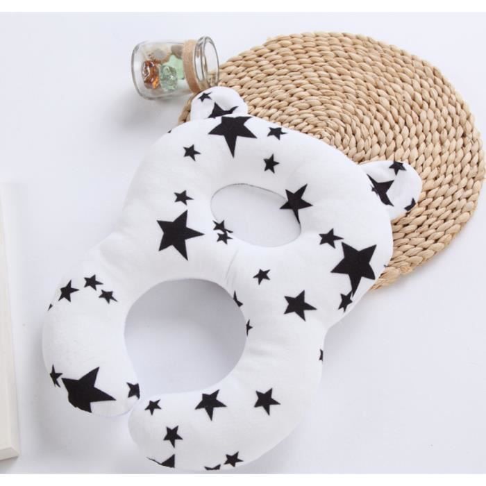 Taie D Oreiller Bebe Support De Cou Et Cale Tete Coussin Repose De Cou Pour Poussette Siege D Auto Landau Voyage Cdiscount Maison