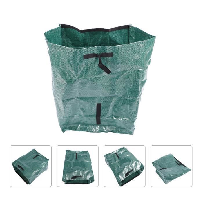 Porte-sac Poubelle Rétractable Qutalmi - Support Pliable Pour Sacs à Ordures - Jardin, Camping, Chantier