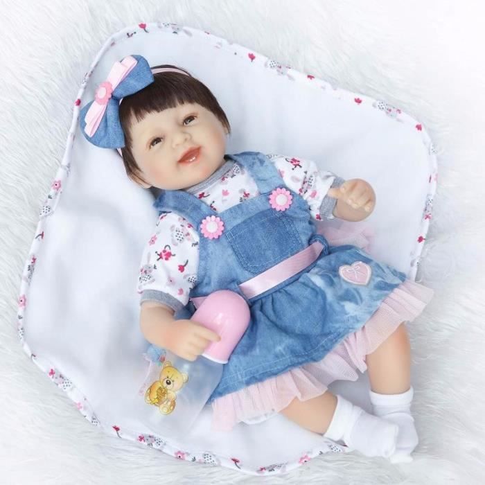 Adorable Faux Bebe Reborn Poupees 18 Chiffon Doux Corps Silicone Reborn Fille Poupees Enfants Cadeau Bebe Poupee Reborn Bonecas Cdiscount Jeux Jouets Adorable Faux Bebe Reborn Poupees 18 Chiffon Doux Corps Silicone Reborn Fille Poupees Enfants Cadeau Bebe Poupee Reborn Bonecas Cdiscount Jeux Jouets
