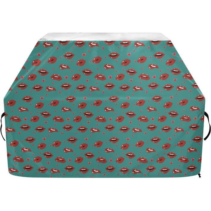 Housse De Barbecue Universelle 145x61x117 Cm - Tissu Oxford 420D Imperméable Et Résistant Aux UV
