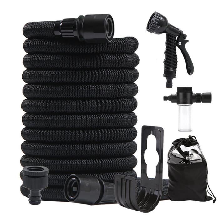 Tuyau D'arrosage Flexible En Plastique PVC, Tuyau D'arrosage En Plastique 4/6 Mm, Système D'irrigation Micro Goutteur (20 M