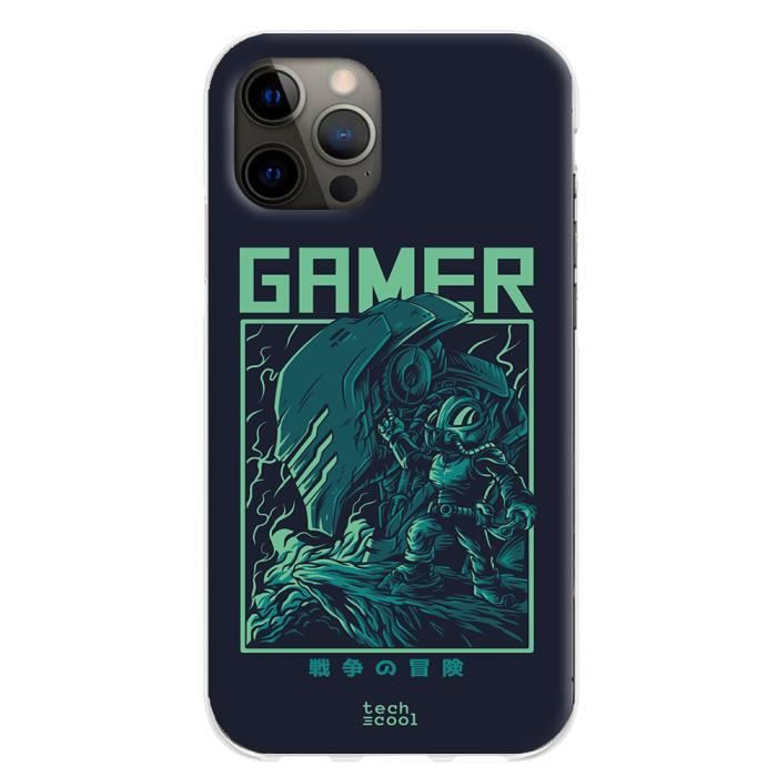 Coque Pour Iphone 12 Pro Max Tpu Silicone Poster Design Retro Gamer Cdiscount Maison