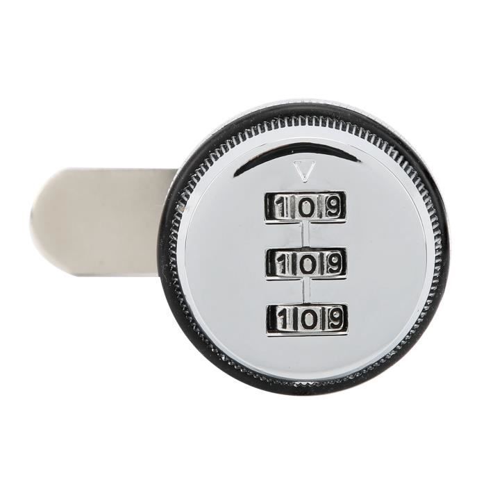 Serrure à Combinaison Pour Armoire - Alliage De Zinc, 1000 Codes, No Key Needed