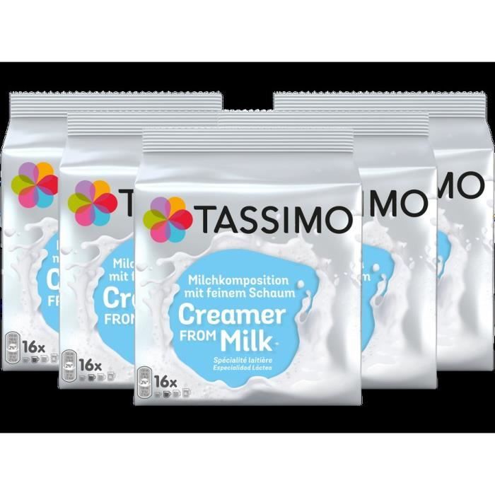 Capsule mousse de lait TASSIMO, T-Discs spécialité laitière