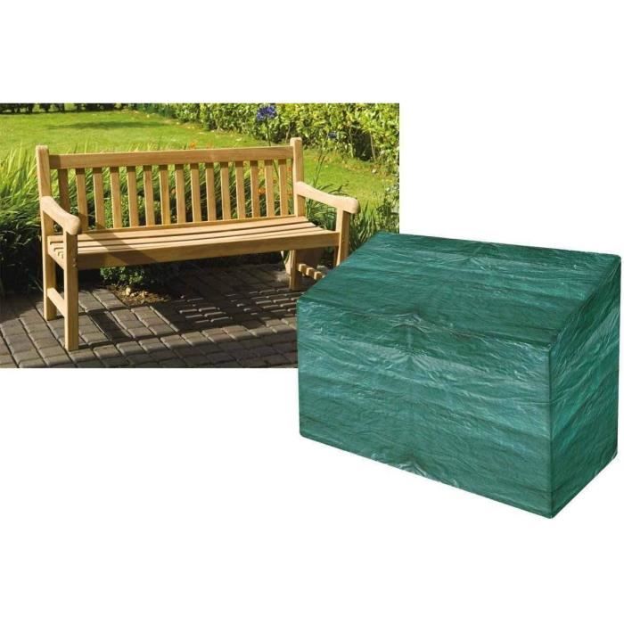 Housse Banc de Jardin avec cordelettes de fixation 159 x 76 x 63 x 89 cm