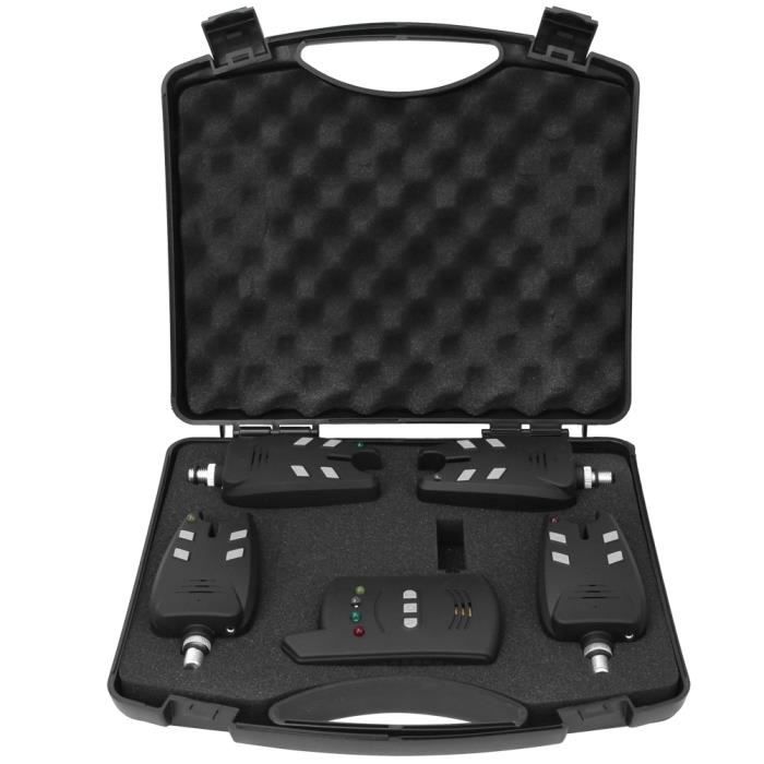 Alarme De Touche Nash Siren R3+ – Pour Pêche à La Carpe – Détecteur De Morsure Avec Signal