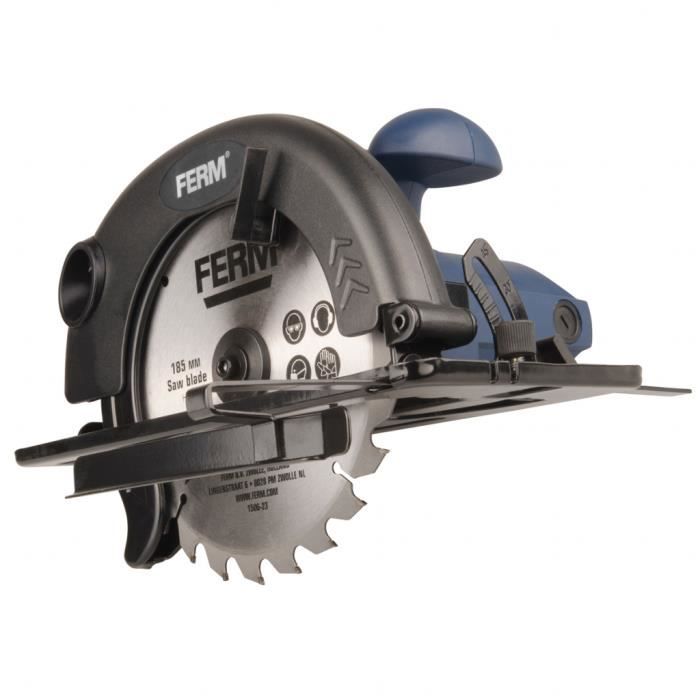 FERM Scie circulaire 185 mm CSM1039 Cdiscount Bricolage
