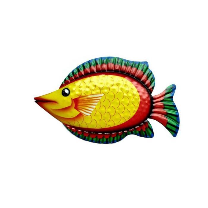 Décoration murale en bois d'école de poissons, décoration de poisson vintage faite à la main, décoration à suspendre d'art de la mer méditerranéenne Décoration murale en bois d'école de poissons, décoration de poisson vintage faite à la main, décoration à suspendre d'art de la mer méditerranéenne
