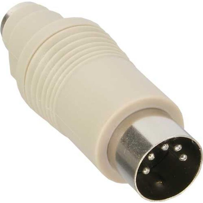 Adaptateur Câble PS2 Vers Clavier MIDI Femelle 5 Broches Vers Mini Din Mâle 6 Broches 15cm