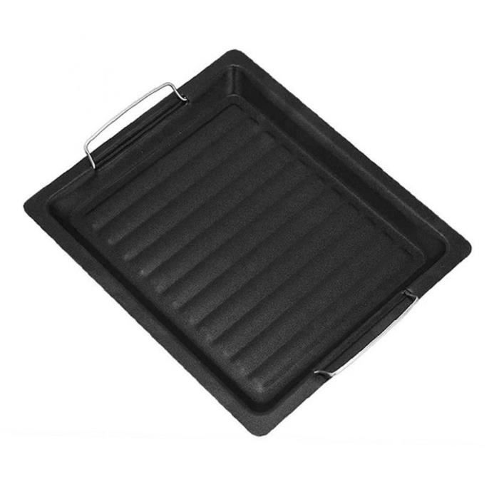 Barbecue Plate Barbecue Plate Torréfaction Traybecue avec poignée