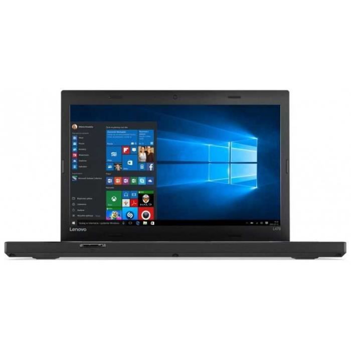 PC Portable Lenovo ThinkPad L470 - 8Go - SSD 256Go  (8801) Reconditionné - Lenovo reconditionné disponible sur Cdiscount Seconde Vie