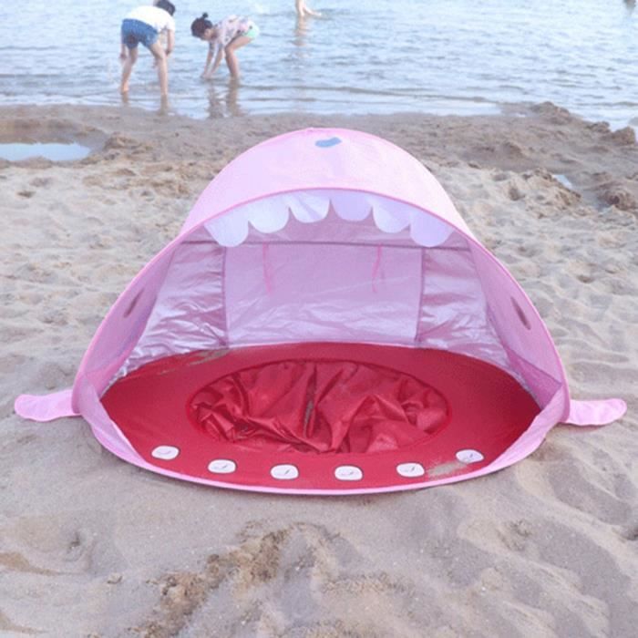 Tente De Plage En Forme De Requin Tente De Plage Protection Anti Uv Vitesse Abri Solaire Pour Bebe Avec Piscine Cdiscount Sport
