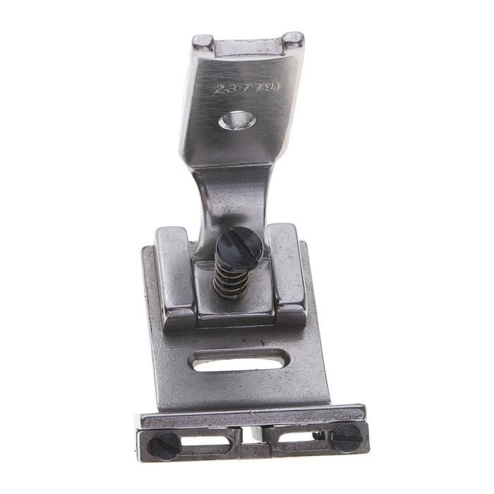 Pied de quilting pour machines à coudre industrielles, guide de bord de