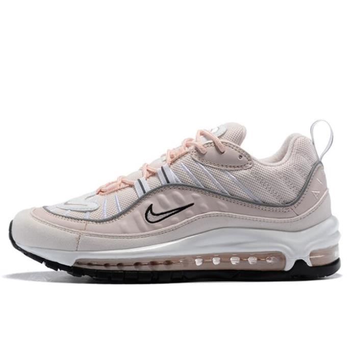 Nike Air Max 98 Chaussure pour Femme Rose Rose - Cdiscount Chaussures