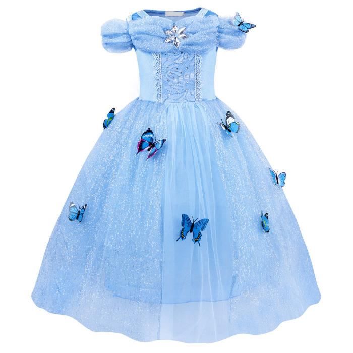 AmzBarley Accessoires Costume de Princesse Fille Enfant Déguisement Fête Cosplay Anniversaire Noël Jouets Couronne Sceptre Baguette Magique Gants