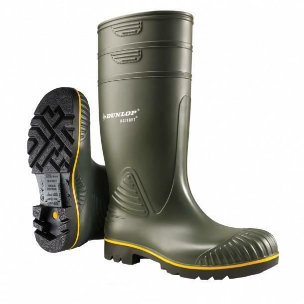 BOTTES PROFESSIONNELLES Dunlop STIVALE DA LAVORO DUNLOP ACIFORT HEAVY DUTY VERDE Verde 44 EU