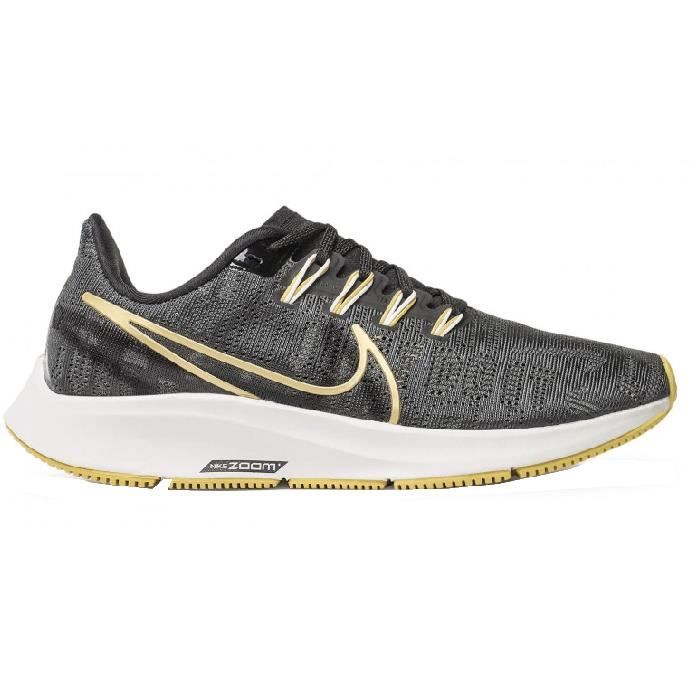Chaussures de course running Nike Air Zoom PEGASUS 36 Femme - Noir - Amorti - Stabilité - Dynamique