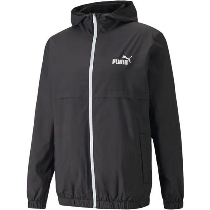 Veste coupe vent Puma Essentials Solid Noir Cdiscount Sport