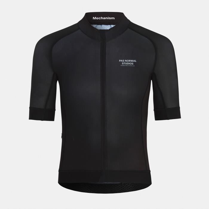 Maillot Cyclisme DNA – Italien – Manches Courtes, Zip Intégral, Rayé Bleu – Homme Taille M – Occasion