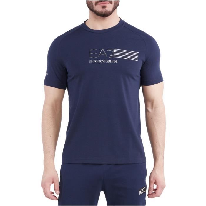 T-shirt Homme Saltrock Bleu - Imprimé Graphique - Taille L - Coupe Régulière - Occasion
