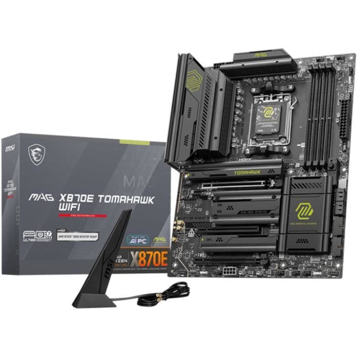 Carte mère - MSI - MAG X870E TOMAHAWK WIFI Emplacement AM5 ATX