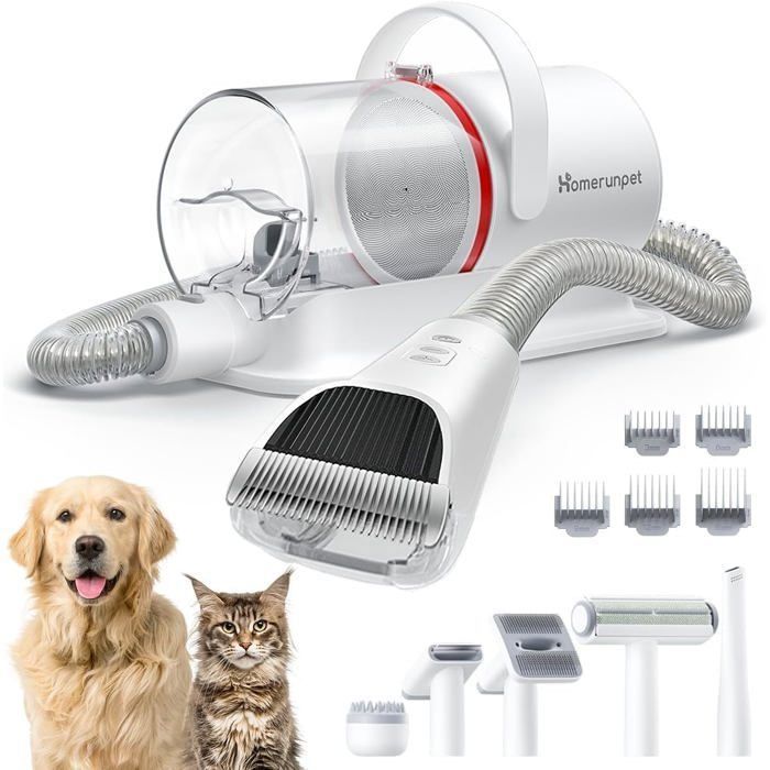 Meilleurs prix pour NetBoat Séchoir Sèche-Poils Toilettage pour Chiens Chats Animaux 2800W - Chaleur et Vitesse Réglable,Fiche Standard française (Rose)
