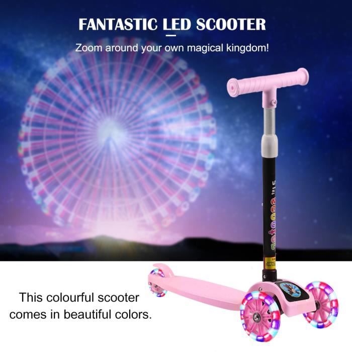 Trottinette 3 Roues Debutante Pour Enfant 4 A 10 Ans Ideal Pour Apprentissage Blocs De Construction Bricolage Integres Bebe Trottine Achat Vente Trottinette 3 Roues Debutan Cdiscount
