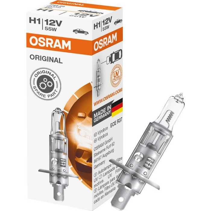 OSRAM Lampe de phare halogène Original H1