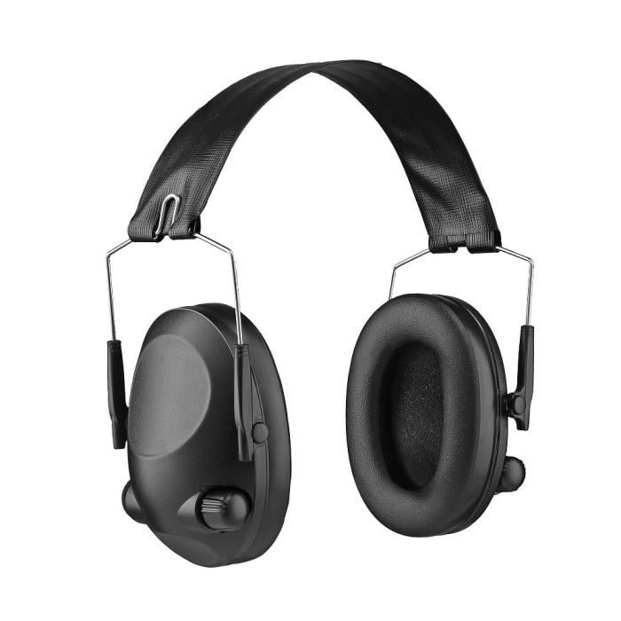 Casque Antibruit électronique ZOHAN 054 - SNR 27 DB, Amplification Son, Pour Chasse, Tir, Chantier - 8