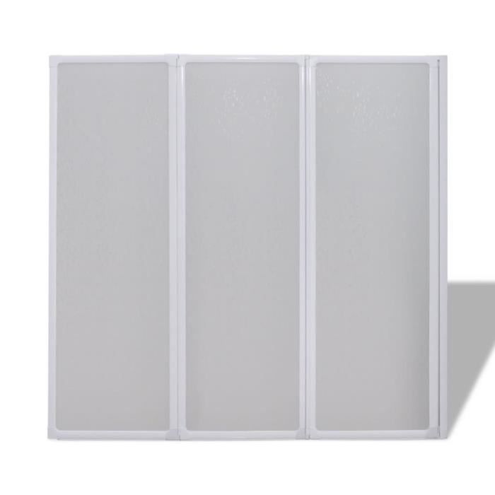 Volets rétractables SALUTUYA Léger - Blanc - Ossature en alumunium avec tableau en PP - 141 x 132 cm-XN885