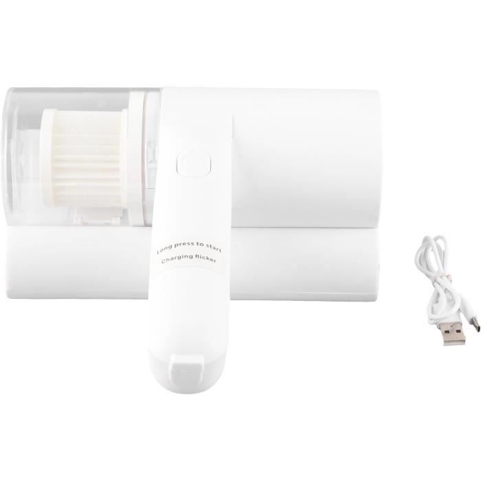 Aspirateur à Main Portable Pour Matelas Et Literie - Marque Sodial, Couleur Blanc - Neuf Et Pratique Pour La Maison