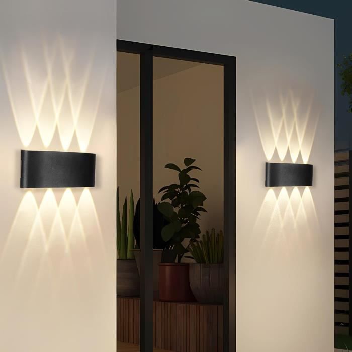 Applique Murale Int rieure Ext rieure Lot De 2 Appliques Ext rieures 