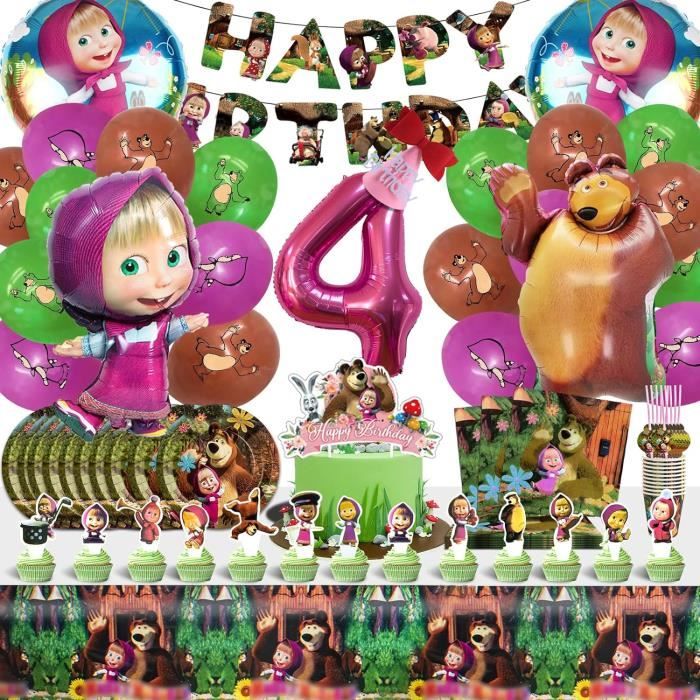 Décoration Anniversaire, 45Pcs, cake topper | Décorations Fête, Accessoires Anniversaire, Décorations Gâteau Ourson