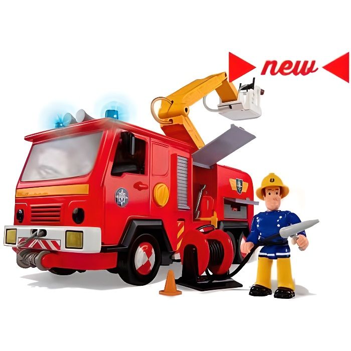 SLP Sam le pompier Camion Pompier New - Cdiscount Jeux - Jouets
