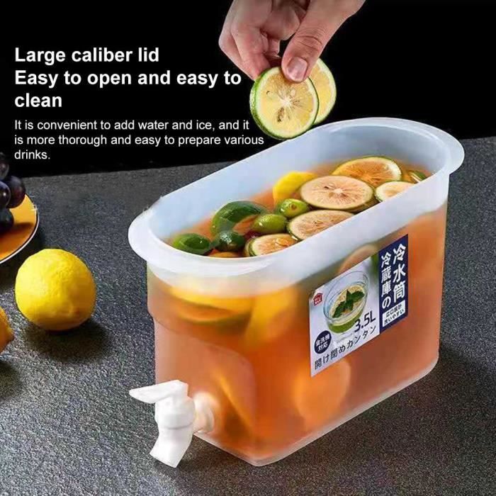 Robinet Pour Seau Ou Carafe D'eau - Distributeur De Boissons En PP - Filetage 16mm - Pour Vin Maison, Bière, Boissons Fraîches - Robinet Pratique Et Réutilisable