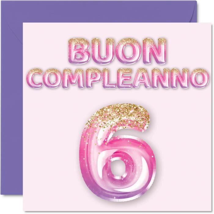 Décoration D'Anniversaire Pour Fille 6 Ans, Ballon 6E Anniversaire Rose - 5