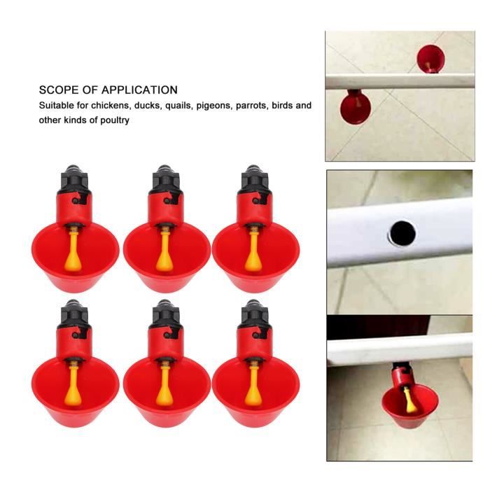 Lot De 20 Distributeurs Automatiques D'eau Pour Volaille Et Canard Moselotau8dq5go3pb 01 94384983