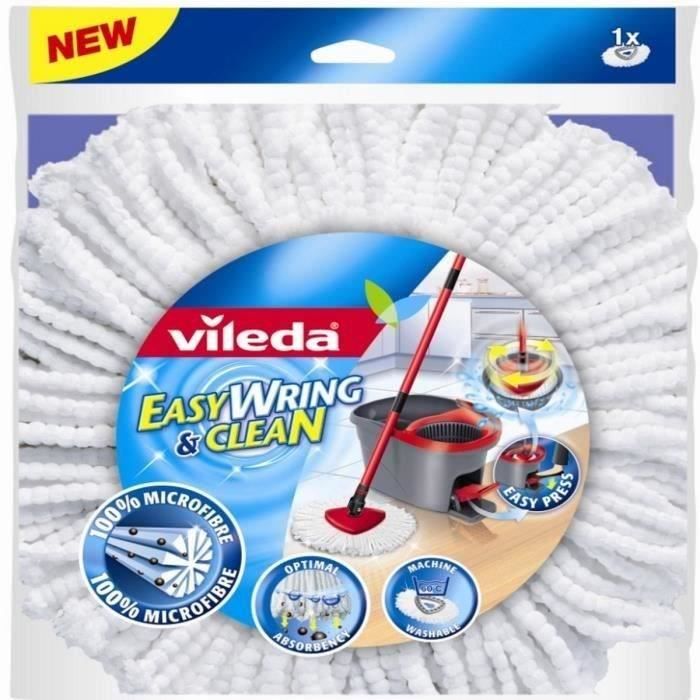 VILEDA Recharge pour balai EasyWring & Clean - Microfibre
