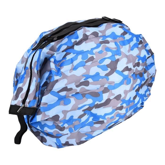 Sac De Rangement Pliable Pour Chariot - Tissu Oxford 600D Imperméable, 85x43x26 Cm, Gris/kaki/camo