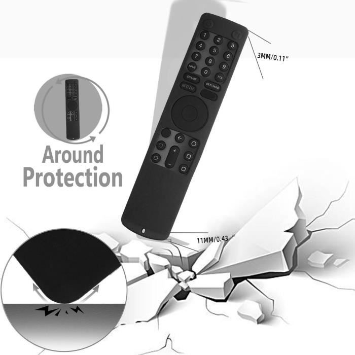 VILLCASE Coque De Protection En Silicone Résistante Aux Chocs Pour