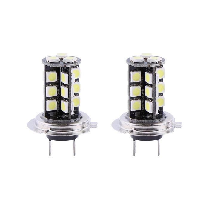 Ampoules LED Pour Plaque D'immatriculation - 36 Mm, 3 LED SMD 5050 Blanc, Sans Erreur Canbus, Lot De 2