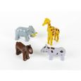 Puzzle 3D - KLEIN - Boîte de 4 animaux magnétiques Funny Puzzle-1