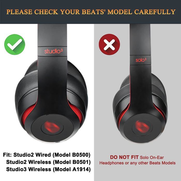 SOULWIT Coussinets Mousse De Rechange Pour Casque Razer Kraken 1st Gen, Kraken 2014 Pro V1, Kraken 7.1 V1 - Confort Extrême Et Son Amélioré