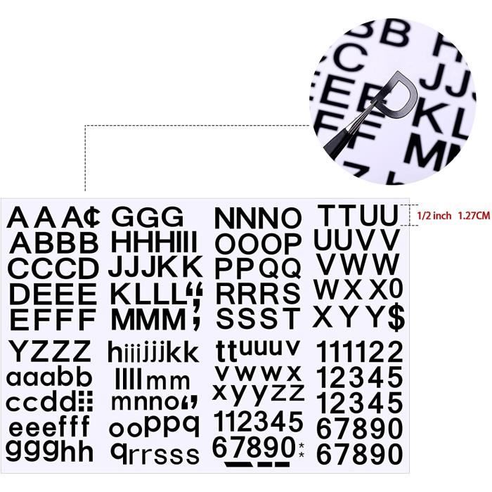 Savita 2 Pièces 7cm Numéros Boîte Lettres Bronze Autocollants Numéro D  adresse Adhésifs Signe Maison Pou - Cdiscount Bricolage