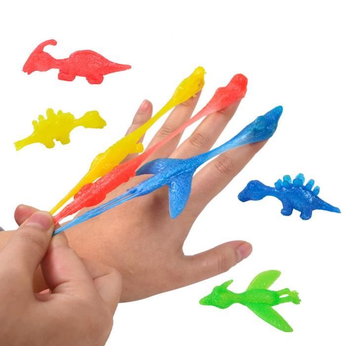 Dioche Finger Slingshot Toy 100 pcs Doigt Slingshot Animal Jouet
