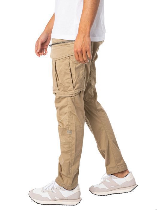 Pantalons G star Rovic Zip 3d Tapered L36 G STAR Homme Cargo Beige Rouge Beige Cdiscount Pret a Porter