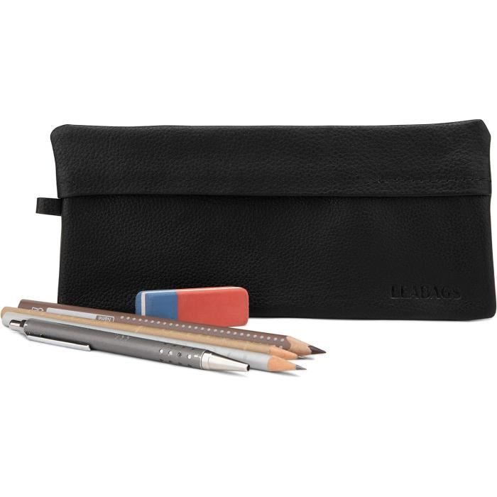 Etui à stylo,Mini boîte à stylos en cuir véritable, petite trousse de  papeterie scolaire, trousse à crayons, pochette- Violet[A582] - Cdiscount  Bagagerie - Maroquinerie