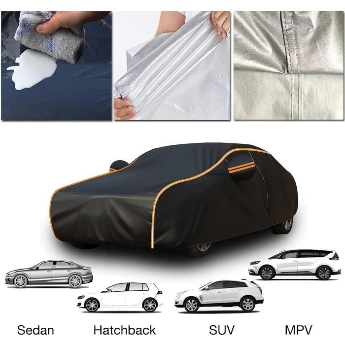 Housse De Pare-Brise Hiver Universelle SUV - Protection Glace Et Neige Avec Sangles Réfléchissantes