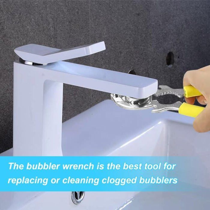 Petite Clé Pour Robinet De Salle De Bain – Outil Noir En Plastique, Léger Et Pratique