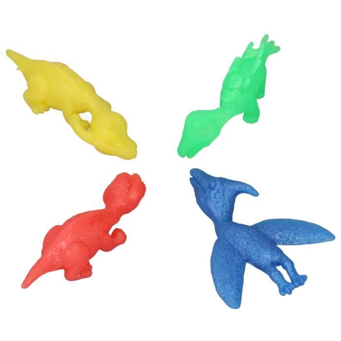 Dioche Finger Slingshot Toy 100 pcs Doigt Slingshot Animal Jouet Mignon  Dinosaure En Caoutchouc Souple Extensible Doigt Volant - Cdiscount